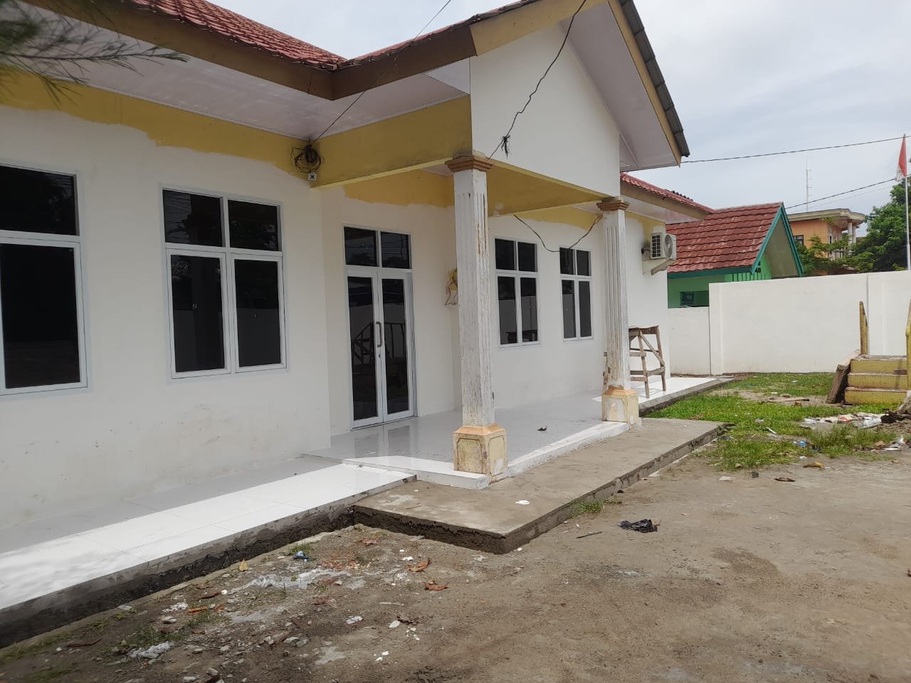 Dinas PUPR Bagun Rehap Kantor Transmigrasi LK Indralaya Kejar Target