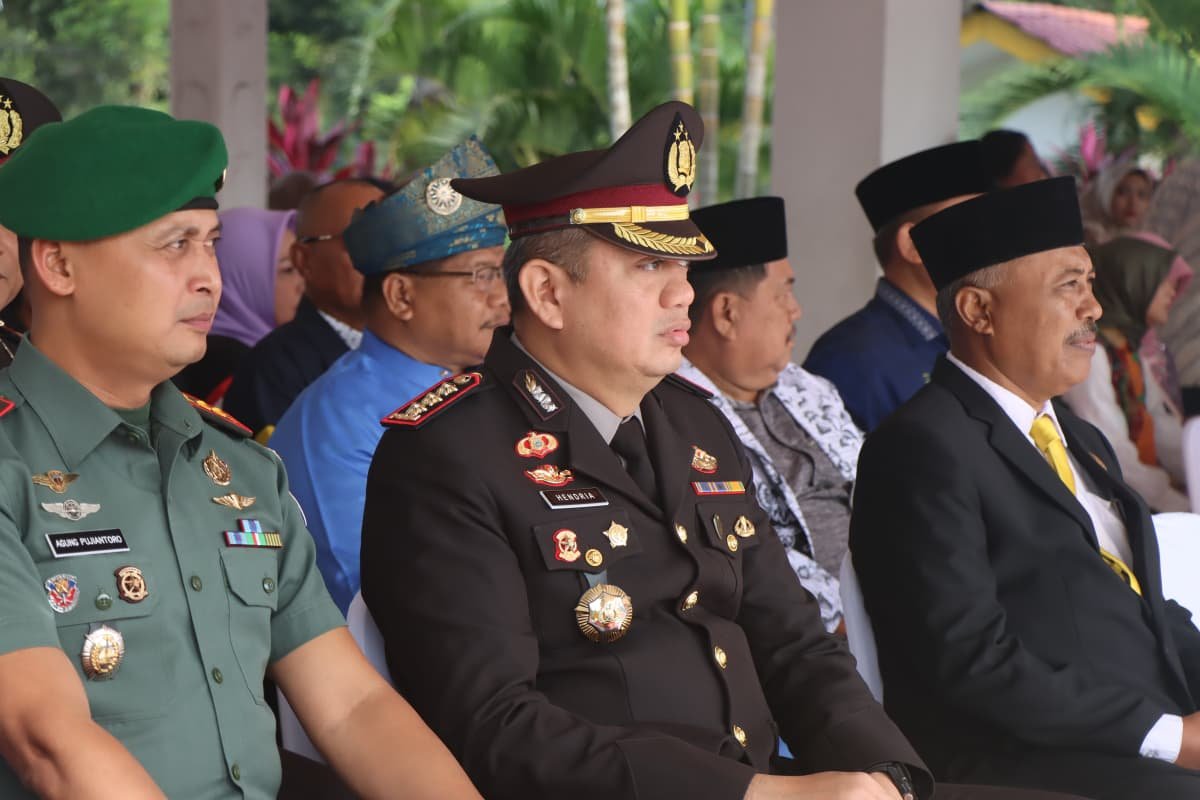 Kapolresta Deli Serdang Hadiri Upacara Peringatan Hari Sumpah Pemuda ke-97 di Alun-Alun Pemkab Deli Serdang