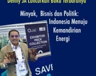 DARI ADIPEC, ABU DHABI, DENNY JA MELUNCURKAN BUKU SOAL MINYAK  – Minyak, Bisnis dan Politik: Indonesia Menuju Kemandirian Energi
