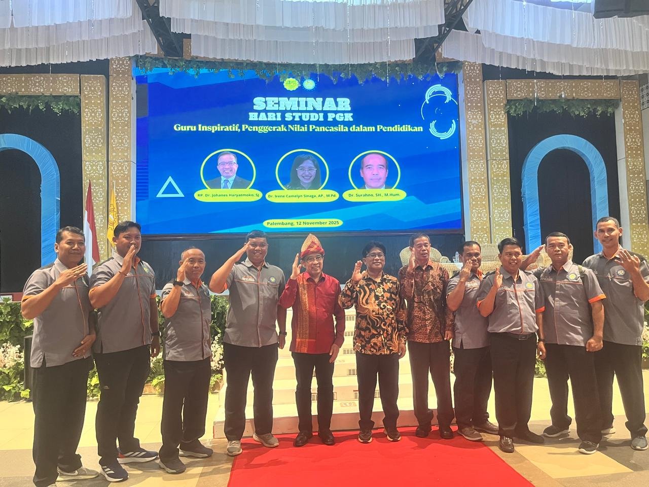 Seminar Hari Studi PGK: Mewujudkan Guru Inspiratif Penggerak Nilai Pancasila Dalam Pendidikan Seminar Hari Studi PGK: Mewujudkan Guru Inspiratif Penggerak Nilai Pancasila Dalam Pendidikan