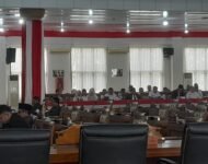 DPRD Ogan Ilir Menggelar Rapat PariPurna XXlll Masa Sidang ke l Tahun 2025 Masa Sidang ke l  (Lanjutan) penyampaian Jawaban Atau/penjelasan Bupati Ogan Ilir Pandangan Umum Fraksi-fraksi DPRD Ogan ilir