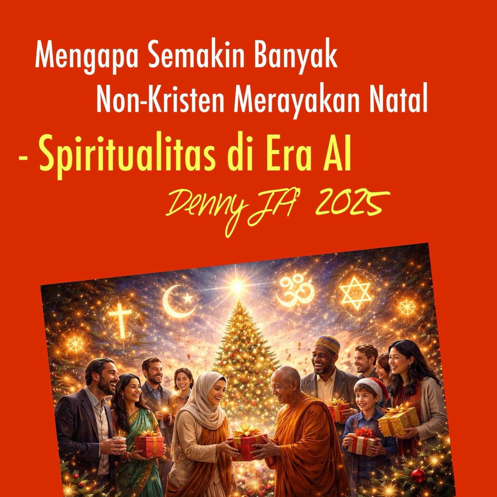 MENGAPA SEMAKIN BANYAK NON-KRISTEN YANG JUGA MERAYAKAN NATAL MENGAPA SEMAKIN BANYAK NON-KRISTEN YANG JUGA MERAYAKAN NATAL