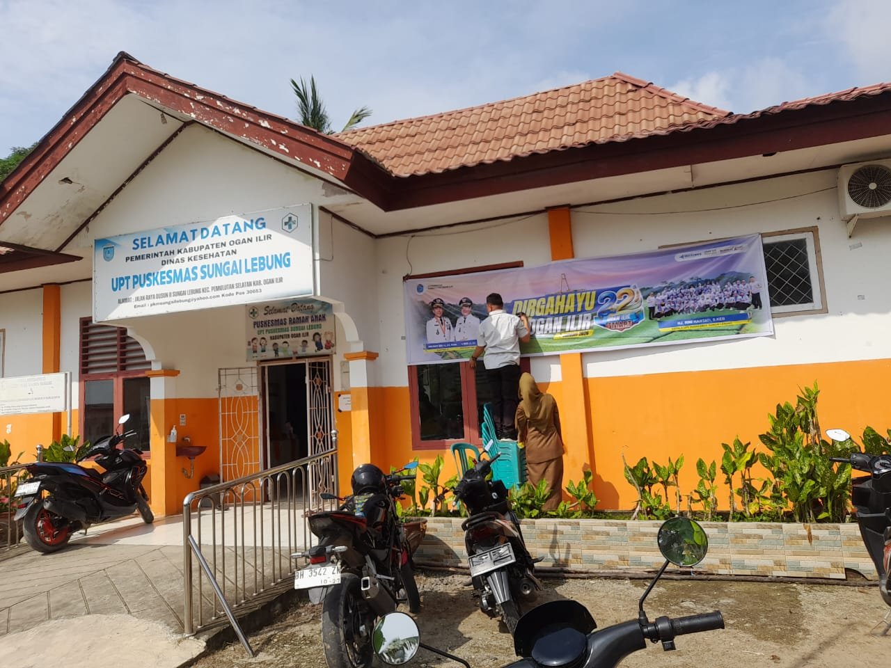 HUT Ogan Ilir, Kepala UPTD Puskesmas Sungailebung Apresiasi Dan Tetap Mengeutamakan Kinerja HUT Ogan Ilir, Kepala UPTD Puskesmas Sungailebung Apresiasi Dan Tetap Mengeutamakan Kinerja