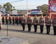 Kapolresta Deli Serdang Pimpin Sertijab Kasat Reskrim, Kasat Res Narkoba, Kasat Samapta dan Kapolsek Bangun Purba