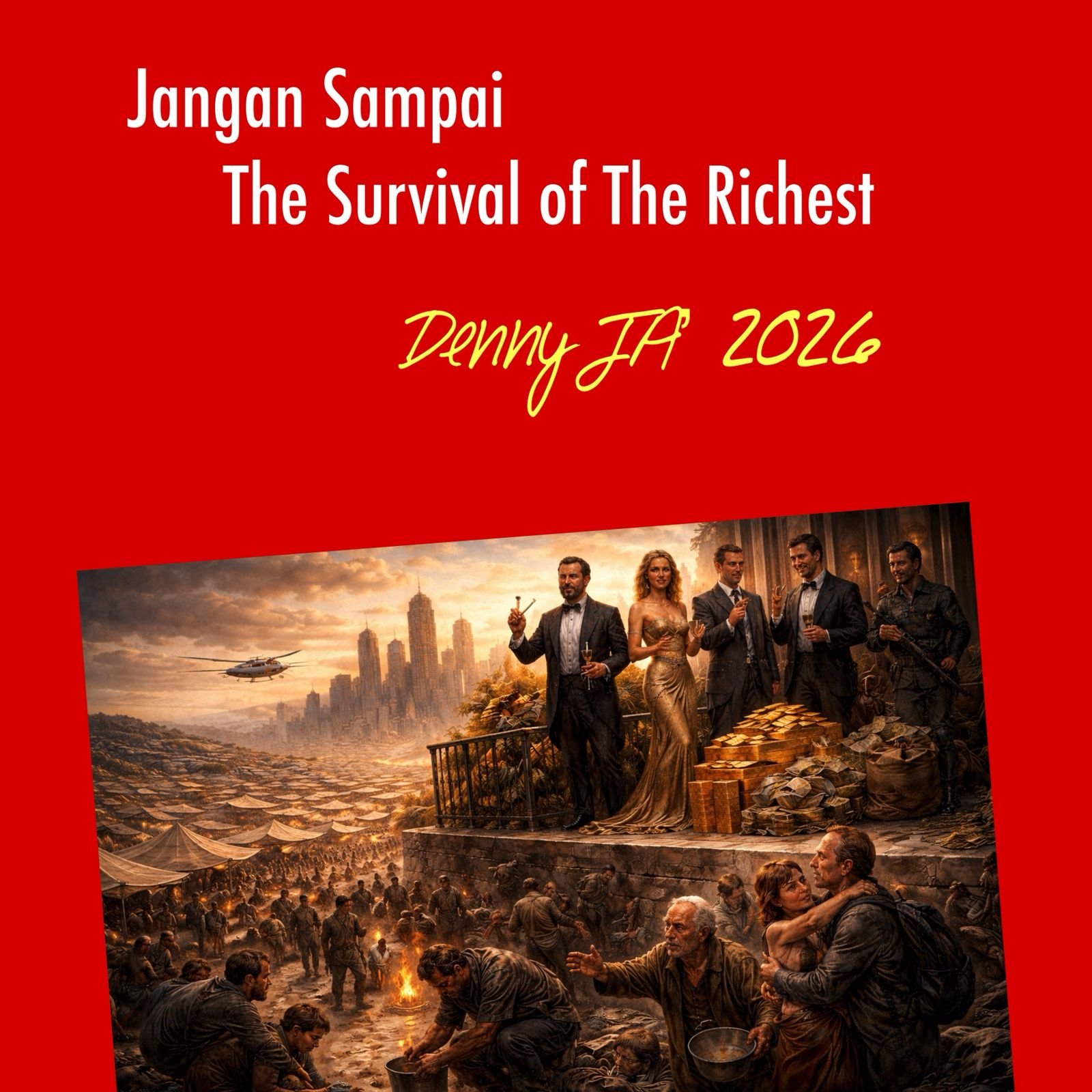 Hari Pertama World Economic Forum 2026 JANGAN SAMPAI MENJADI SURVIVAL OF THE RICHEST Hari Pertama World Economic Forum 2026 JANGAN SAMPAI MENJADI SURVIVAL OF THE RICHEST