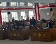 Sekda OganIlir Meng Hadir Rapat PariPurna XXVlll Masasidanke ll Tahun 2026 Dalam Rangka Penyampaiyan Laporan Reses ke l DPRD Kabupaten Ogan Ilir Tahun 2025 Per Daera Pemilihan Masing-masing