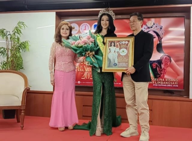 Bangga, Roselina Risang Sekar Limbangsari Miss Supraglobal 2026 di India Bangga, Roselina Risang Sekar Limbangsari Miss Supraglobal 2026 di India