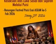 KESAKSIAN ATAS LUKA SOSIAL DAN SEJARAH MELALUI PUISI