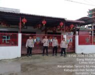Perayaan Imlek 2577 Tahun 2026, Polsek Tanjung Morawa Patroli Setiap Vihara