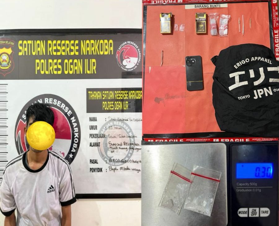 Polres Ogan Ilir Ungkap Kasus Peredaran Narkotika dalam Operasi Pekat Musi 2026 Polres Ogan Ilir Ungkap Kasus Peredaran Narkotika dalam Operasi Pekat Musi 2026