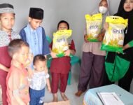Perusahaan Sinergi Grup yang ada di kota Palembang kembali menjalankan Jumat Berbagi pada Panti Asuhan Ikhlas Beramal di kecamatan Sako Palembang