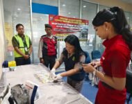 Polresta Deli Serdang Tes Urine Terhadap Awak Penerbangan Dan Angkutan Darat di Bandara Kuala Namu
