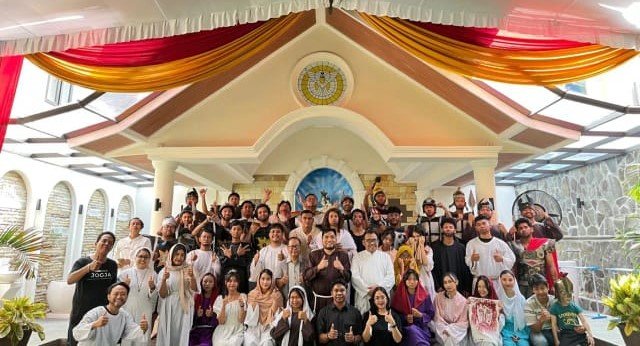 Memaknai "Kisah Cinta Terbesar": OMK Paroki St. Yoseph Palembang Hadirkan Visualisasi Jalan Salib