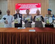 Press Release Ungkap Peredaran Narkoba Terbesar Dalam Sejarah Polres Ogan Ilir, 4,2 Kilogram Sabu Gagal Beredar
