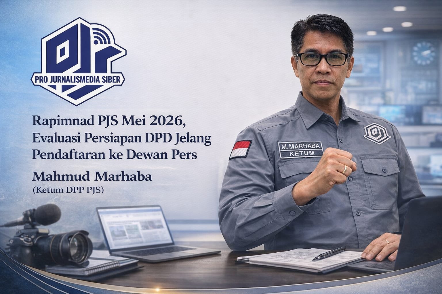 Rapimnas Mei 2026: PJS Rapatkan Barisan, Siap Ukir Sejarah Jadi Konstituen Dewan Pers Rapimnas Mei 2026: PJS Rapatkan Barisan, Siap Ukir Sejarah Jadi Konstituen Dewan Pers