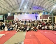 Salib KAPal Youth Day 2026 Tiba  Gereja St Yoseph Palembang: Simbol Semangat dan Pembaruan Iman Kaum Muda