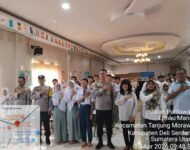 Polsek Tanjung Morawa Sosialisasi Penyalagunaan Narkoba Kepada Pelajar Yayasan Pendidikan Nur Azizi