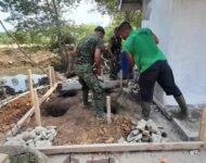 TMMD 128 Gebang, Pembuatan 5 Sumur Bor, dan Peningkatan Jalan 1500 M Terus Dikebut Satgas