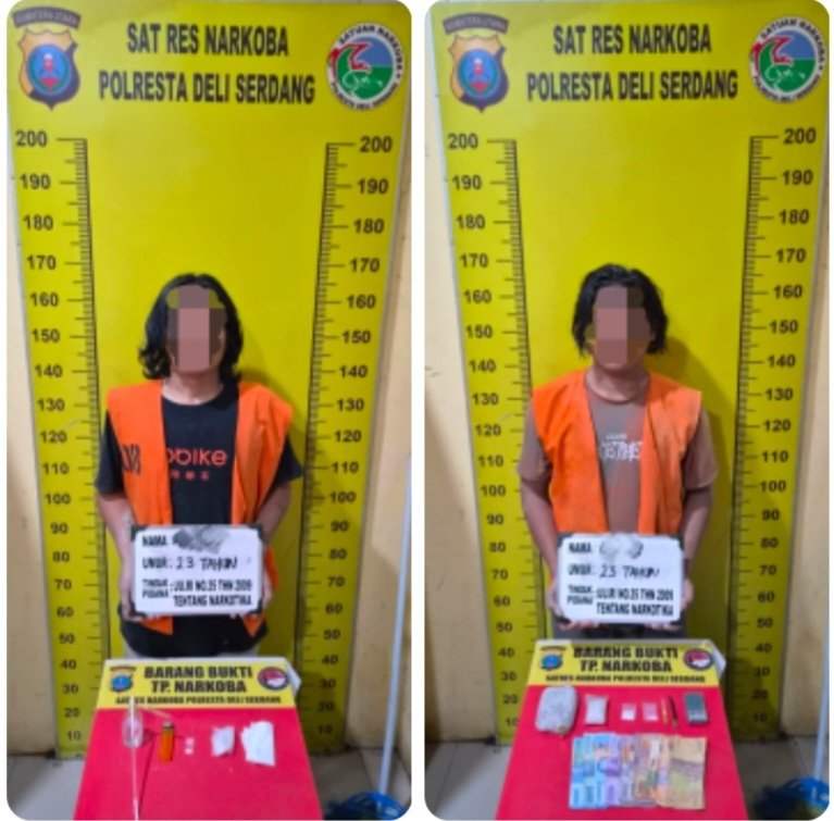 Jual Sabu, Warga Pagar Jati, Diamakan Sat Res Narkoba Polresta Deli Serdang