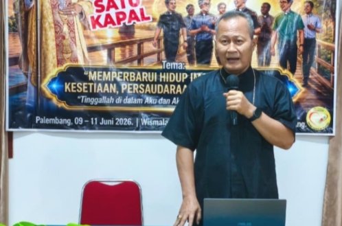 Perbarui Hidup Imamat, 23 Imam Muda KAPal Ikuti Ongoing Formation di Wismalat Podomoro Banyuasin