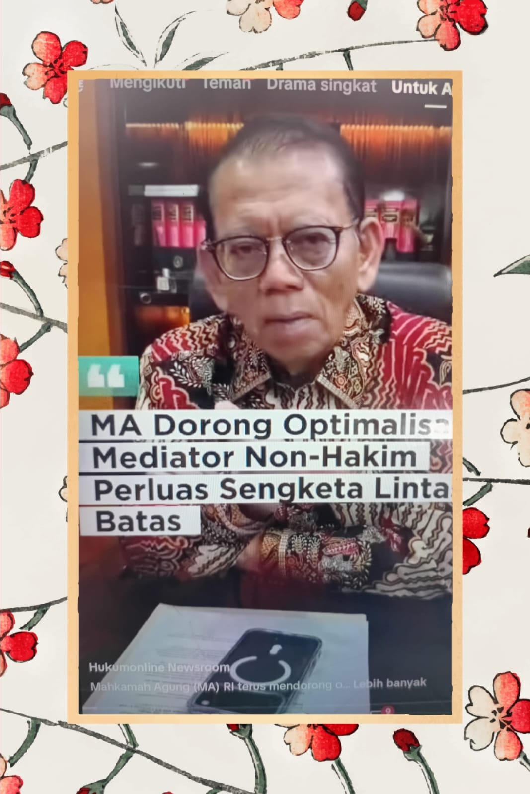 Rotua Wendeilyna Simarmata : “MEDIATOR NON HAKIM YANG TERDAFTAR DI PENGADILAN NEGERI BELUM MENDAPATKAN PERHATIAN DALAM BERTUGAS”