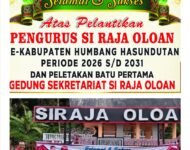 Tokoh Masyarakat Pangururan-Arifin Naibaho, Hadiri Pelantikan Pengurus Si Raja Oloan Kabupaten Humbang Hasundutan