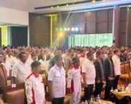Pengamanan Pengukuhan ABPEDNAS Berjalan Aman dan Kondusif, Polres Ogan Ilir Siagakan Personel