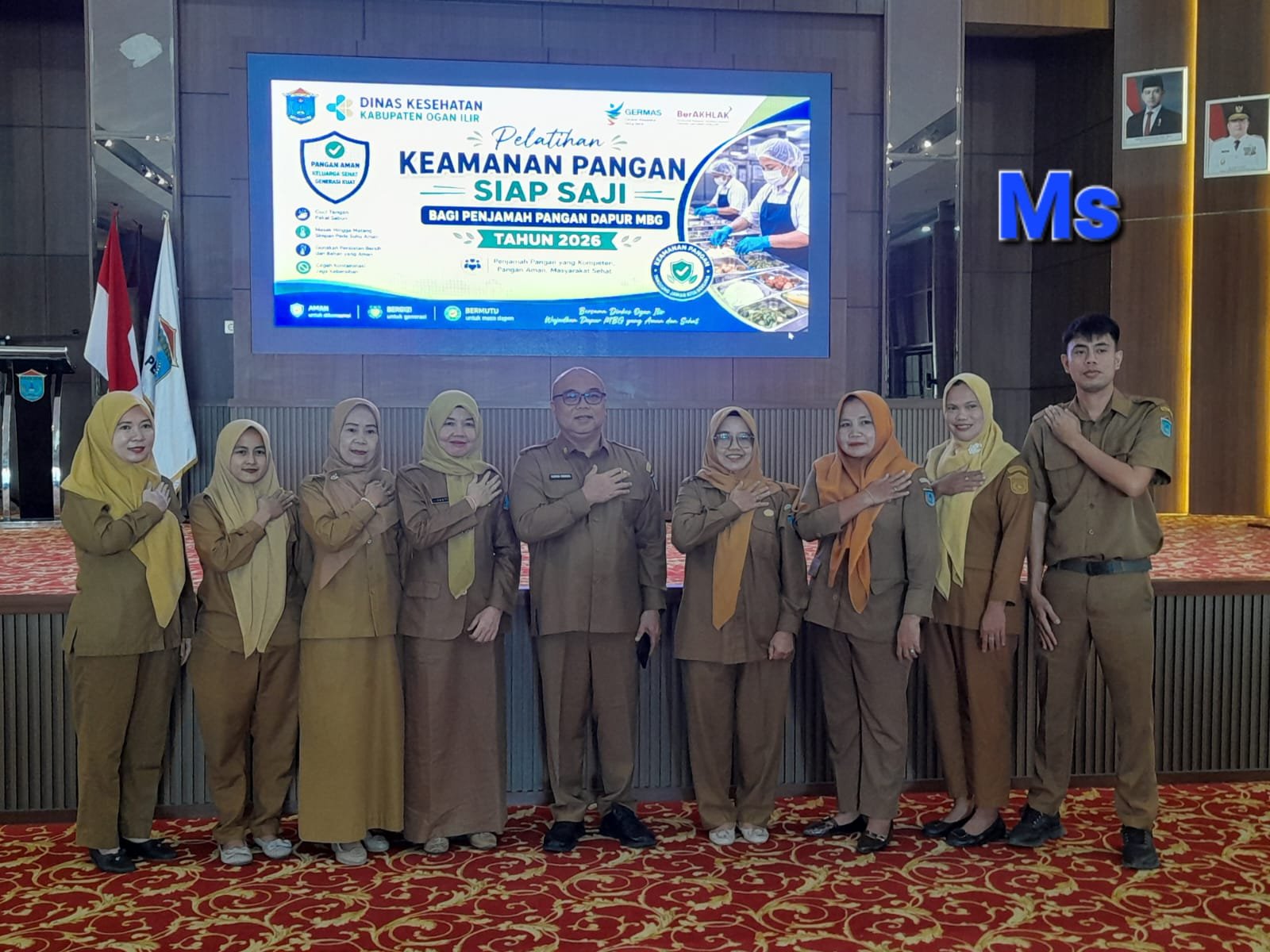 Pelatihan Keamanan Pangan Siap Saji bagi Penjamah Pangan Dapur MBG Tahun 2026