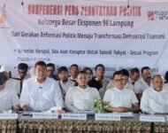 Eksponen 1998 Lampung Dukung Penuh Program Strategis Prabowo Demi Wujudkan Demokrasi Ekonomi