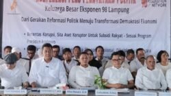 Eksponen 1998 Lampung Dukung Penuh Program Strategis Prabowo Demi Wujudkan Demokrasi Ekonomi