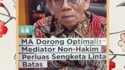 Rotua Wendeilyna Simarmata : Legal Gap Implementasi PERMA 1/2016 Terhadap Agenda Mahkamah Agung Optimalisasi Mediator Non Hakim pada Pengadilan Negeri di Sumatera Utara