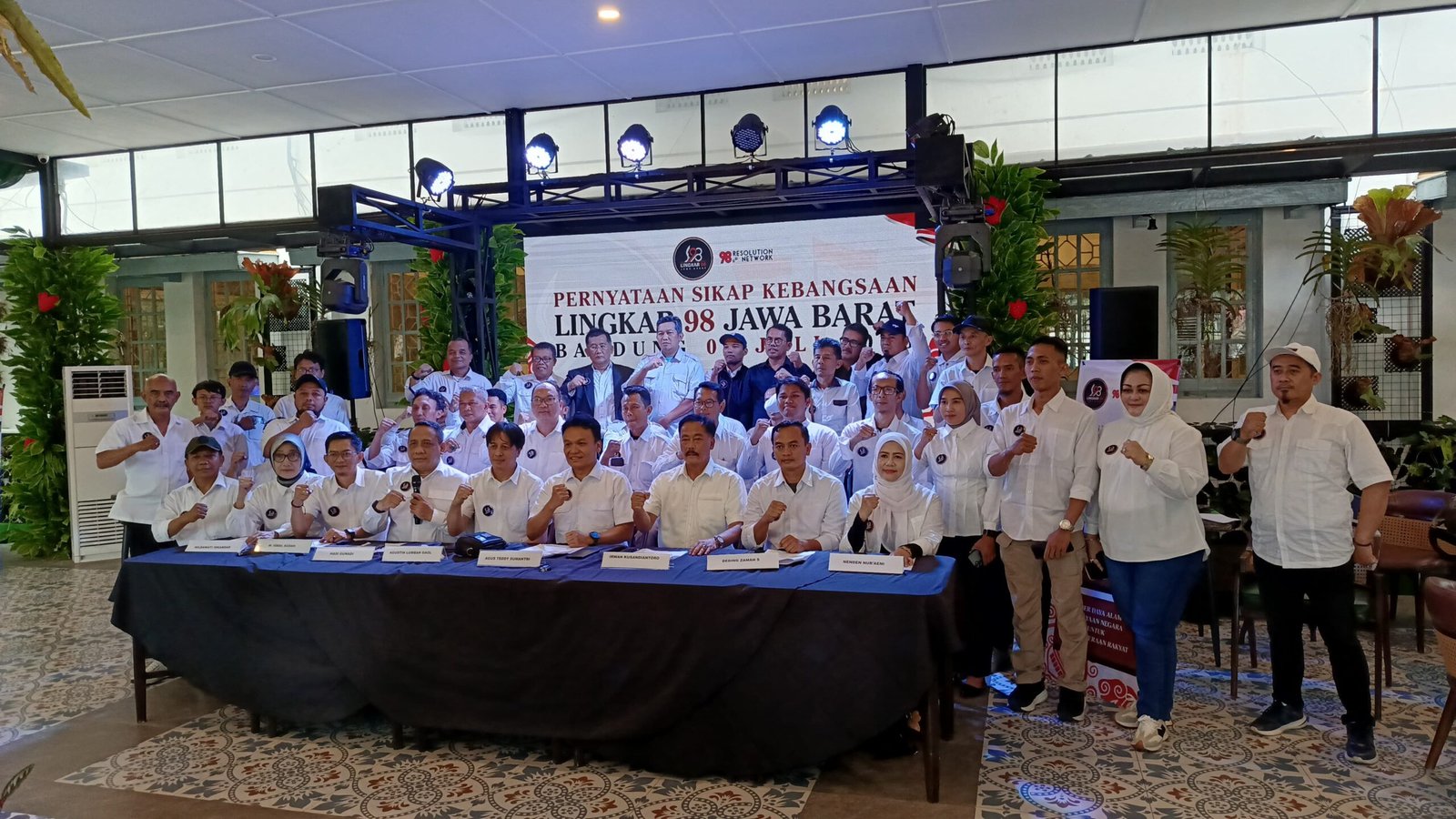 Inilah Pernyataan Politik Kebangsaan Lingkar 98 Jabar Bersama 98 Resolution Network