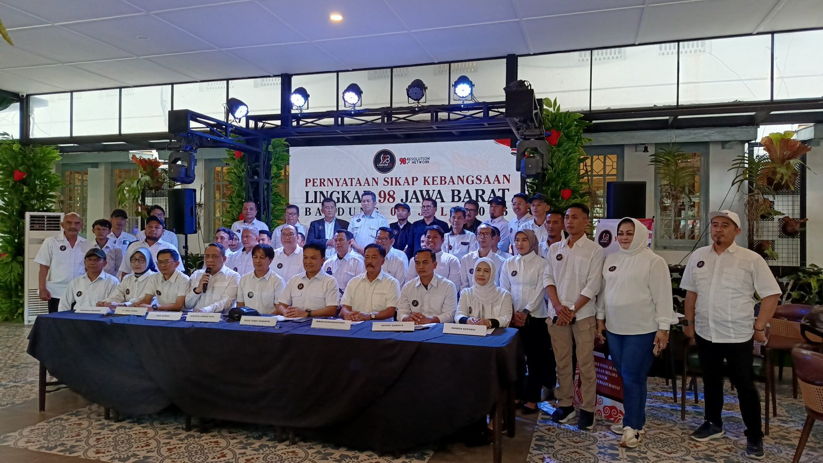 Inilah Pernyataan Politik Kebangsaan Lingkar 98 Jabar Bersama 98 Resolution Network