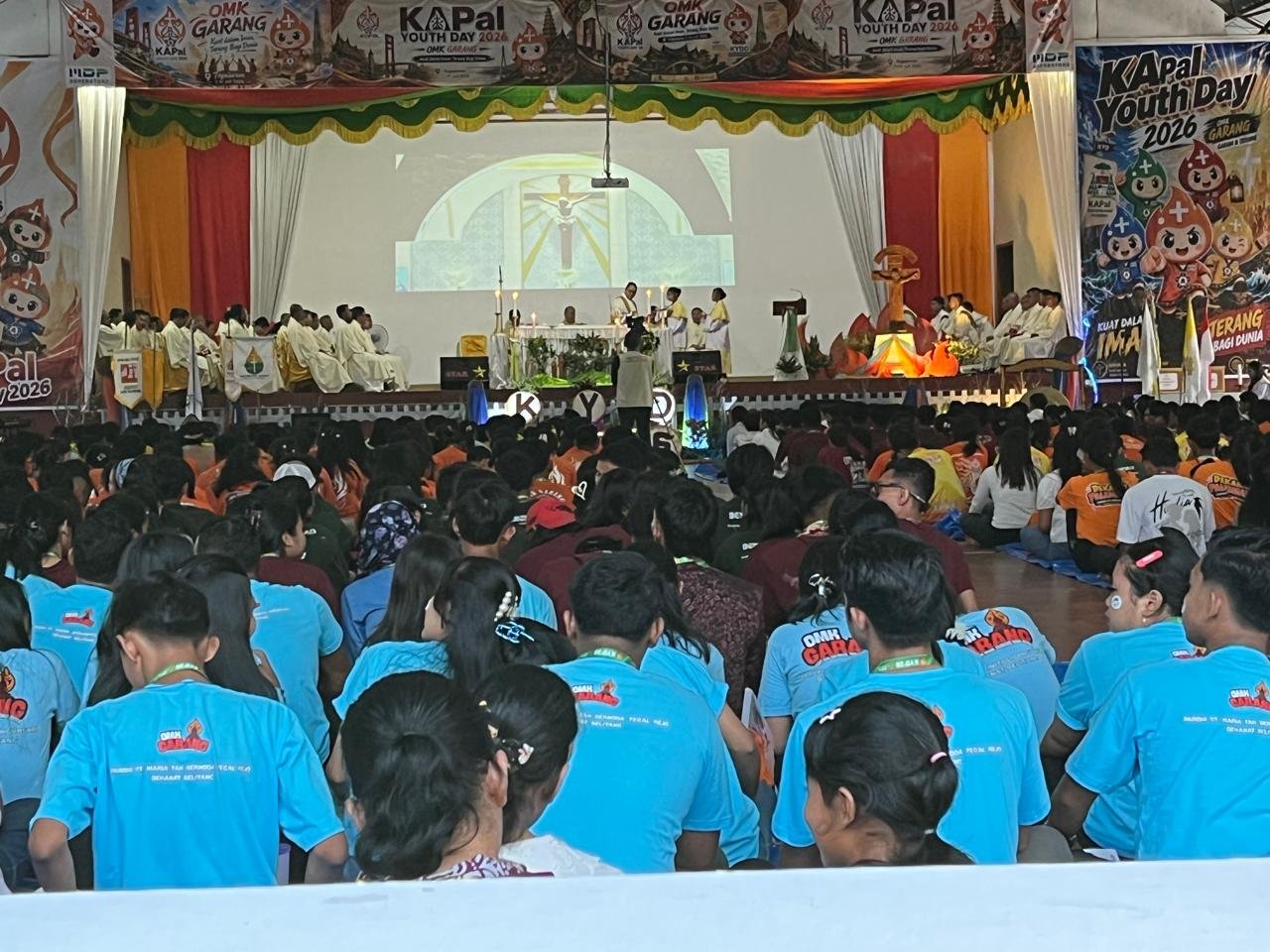 1.200 Orang Muda Berkumpul di OKU, Hadiri Pembukaan KAPal Youth Day 2026