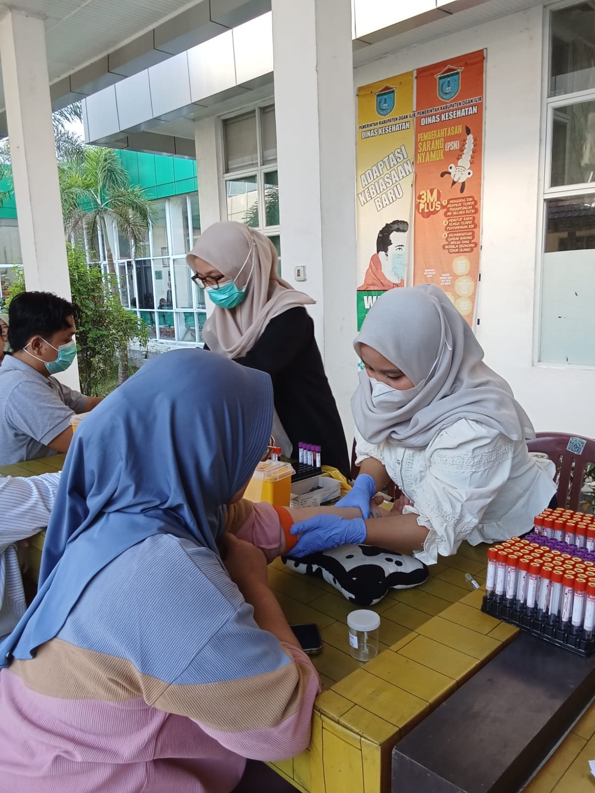 Puskesmas Indralaya dan kimia farma layani Cek Laboratorium Gratis bagi Peserta Prolanis Puskesmas Indralaya dan kimia farma layani Cek Laboratorium Gratis bagi Peserta Prolanis