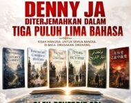 BUKU PUISI ESAI DENNY JA DITERJEMAHKAN DALAM TIGA PULUH LIMA BAHASA
