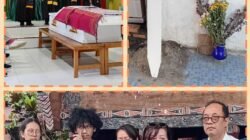Pemilik PT Simarmata Wendeilyna Ulos Kagumi Ulos Sibolang Yang Dipakai Keturunan alm Rugun Naibaho pada Ibadah Tutup Peti Pemilik PT Simarmata Wendeilyna Ulos Kagumi Ulos Sibolang Yang Dipakai Keturunan alm Rugun Naibaho pada Ibadah Tutup Peti