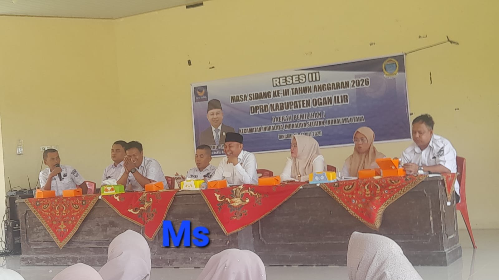 Reses Dapil I DPRD Ogan Ilir di Indralaya, Syafei Serap Aspirasi Soal Bantuan Bibit Padi Tidak Tepat Masatanam dan Program PKH Reses Dapil I DPRD Ogan Ilir di Indralaya, Syafei Serap Aspirasi Soal Bantuan Bibit Padi Tidak Tepat Masatanam dan Program PKH
