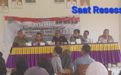 Reses Dapil III DPRD Ogan Ilir di Sungai Pinang, Amir Hamza & Mulyadi Abdullah, Taufik Artama Tinjau Lokasi Lapangan Bola