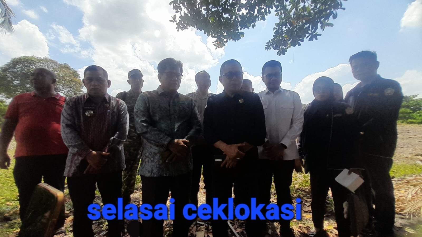 Reses Dapil III DPRD Ogan Ilir di Sungai Pinang, Amir Hamza & Mulyadi Abdullah, Taufik Artama Tinjau Lokasi Lapangan Bola