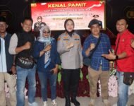 Forum Jurnalis Caram Seguguk Hantar Perpisahan Kapolres Ogan Ilir, Bagus Suryo Wibowo Maafkan Kekeliruan Selama Menjabat