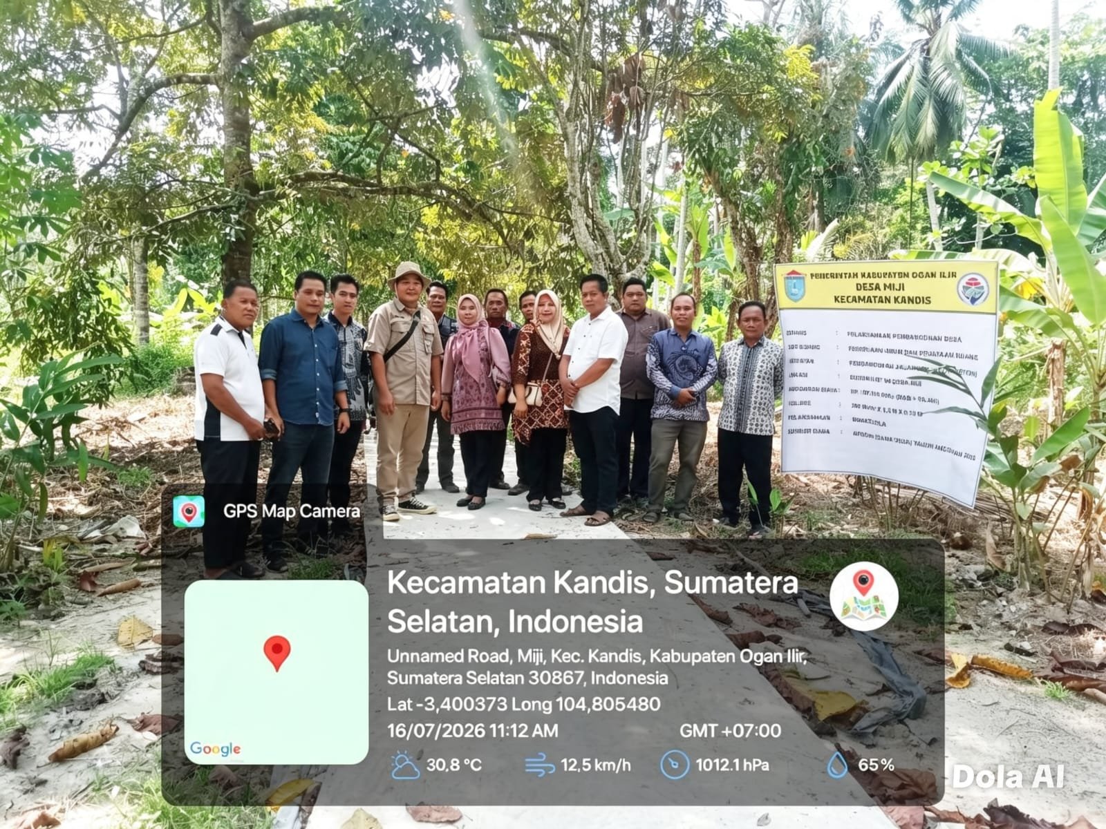 Tim PMD Ogan Ilir Tinjau Pembangunan Jalan Beton Desa Miji, Hasil Dinilai Sesuai Spesifikasi Teknis Tim PMD Ogan Ilir Tinjau Pembangunan Jalan Beton Desa Miji, Hasil Dinilai Sesuai Spesifikasi Teknis