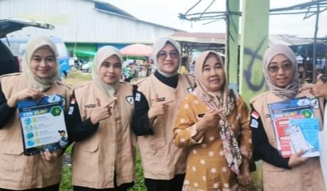 Jamin Keamanan Pangan di PALI, BBPOM di Palembang dan Disperindag Uji Sampel di Pasar Serepat Serasan: 100% Memenuhi Syarat Jamin Keamanan Pangan di PALI, BBPOM di Palembang dan Disperindag Uji Sampel di Pasar Serepat Serasan: 100% Memenuhi Syarat