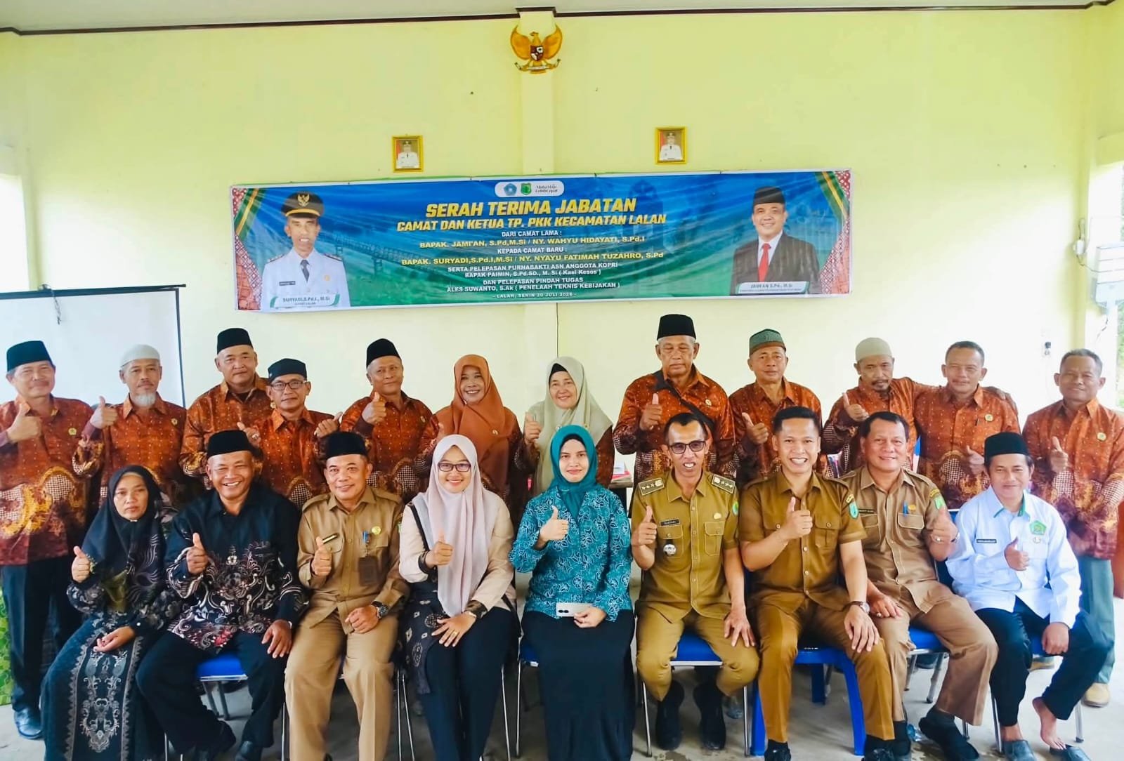 Pisah Sambut Camat Lalan Berlangsung Khidmat, Diwarnai Ungkapan Terima Kasih dan Harapan untuk Kemajuan Kecamatan Lalan Pisah Sambut Camat Lalan Berlangsung Khidmat, Diwarnai Ungkapan Terima Kasih dan Harapan untuk Kemajuan Kecamatan Lalan