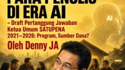 RUMAH PARA PENULIS DI ERA AI - Draft Pertanggungjawaban Ketua Umum SATUPENA 2021–2026: Program, Sumber Dana? RUMAH PARA PENULIS DI ERA AI - Draft Pertanggungjawaban Ketua Umum SATUPENA 2021–2026: Program, Sumber Dana?