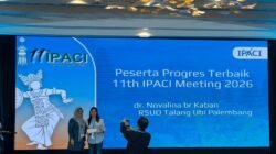 Kalahkan Peserta dari Seluruh Indonesia! Dokter Anak RSUD Talang Ubi Sabet Gelar Terbaik di Forum Nasional IPACI 2026