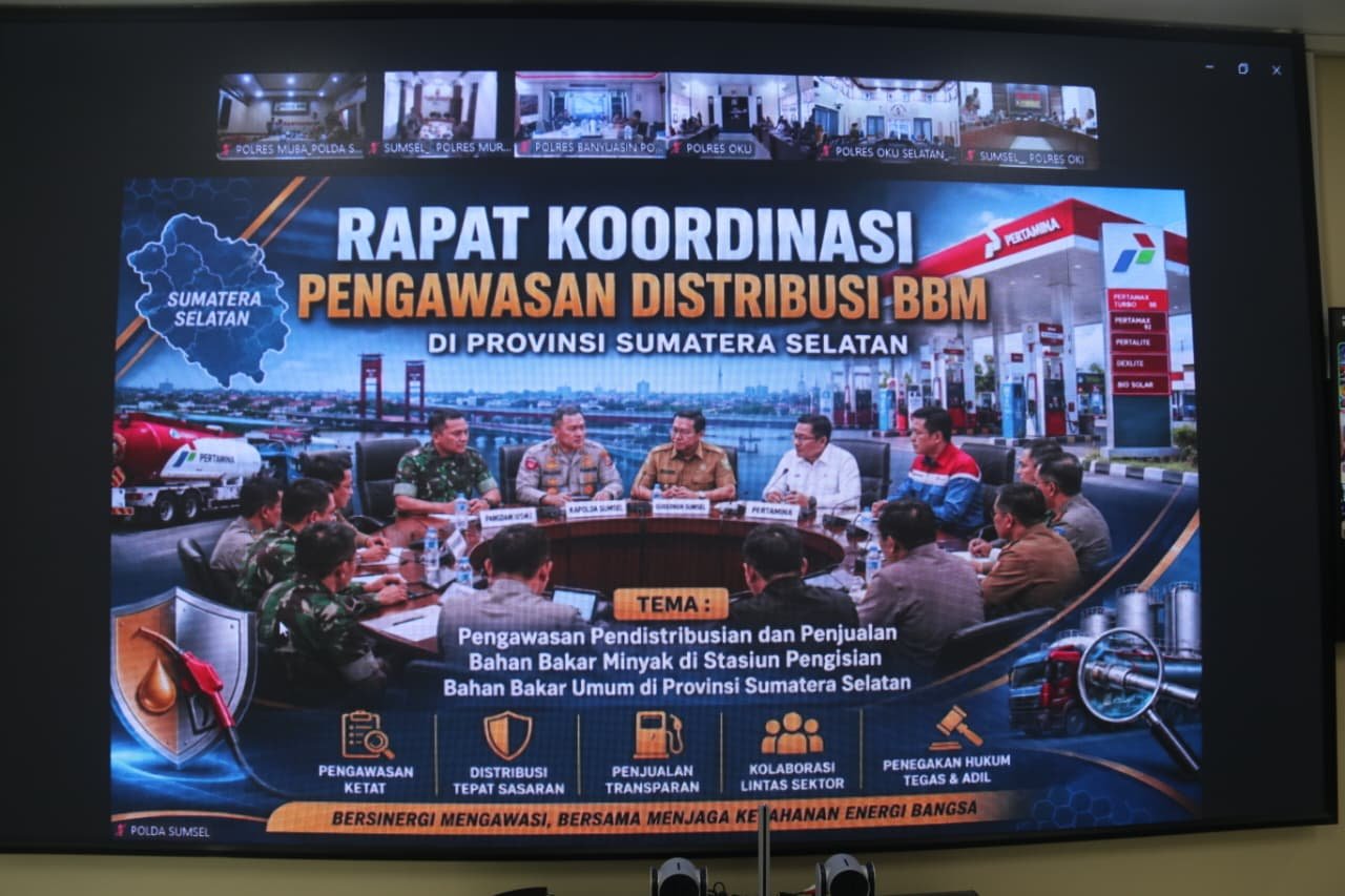 Polda Sumsel Perkuat Pengawasan Distribusi BBM, Dukung Stabilitas Energi Nasional