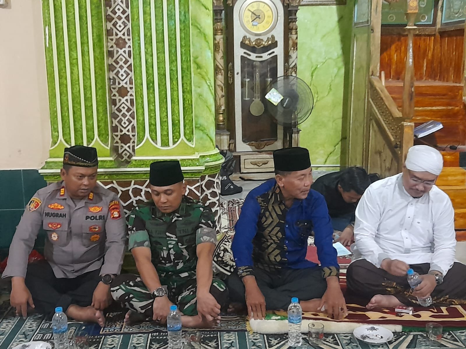 Polsek Pemulutan Hadiri Zikir Akbar Triwulan, Perkuat Sinergi Ulama-Umara Wujudkan Indonesia Emas