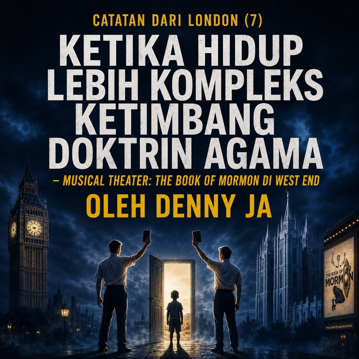 KETIKA HIDUP LEBIH KOMPLEKS KETIMBANG DOKTRIN AGAMA