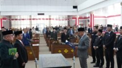 DPRD Ogan Ilir Gelar Paripurna, Donal Apri S.E. Resmi Ucapkan Sumpah PAW Anggota DPRD